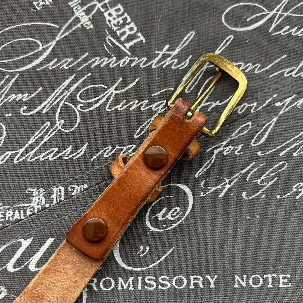 Genuine Leather Hand-carved Belt - Picture 7 of 7